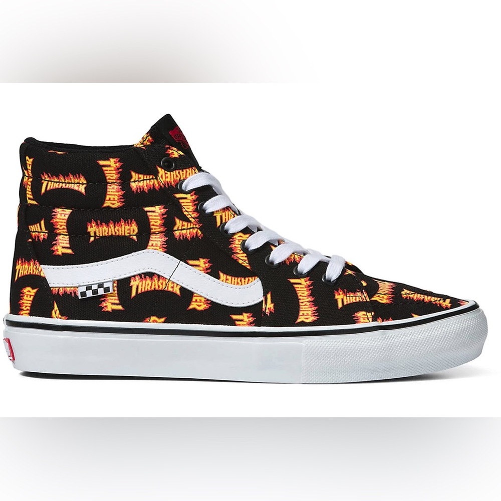 Vans Sk8-Hi Thrasher Allover Logo